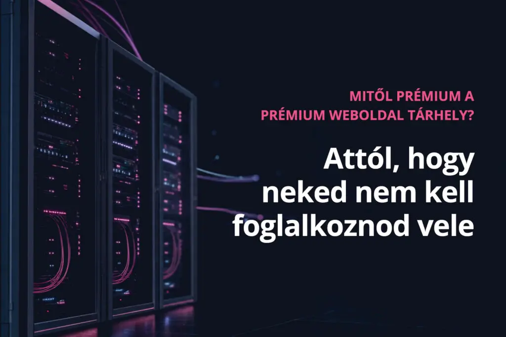 prémium tárhely