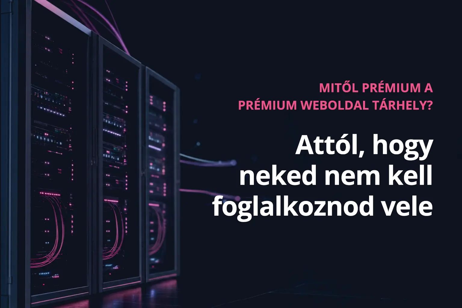prémium tárhely